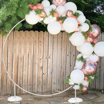 Balonul rotund Sta Cerc Baloane Arcada de Baloane Aniversare de Nunta Decoratiuni Petrecere Copil de Dus de Nunta Valentine Fundal