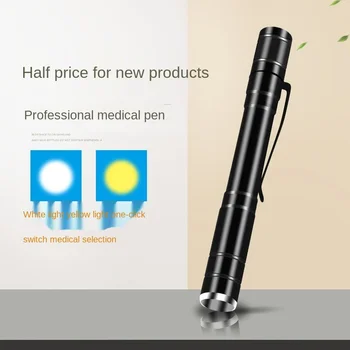 Mini Medicale Lanterna Percuție Ciocan Elev Pen Asistenta Medicului Pix Clip Portabil Oftalmologie Orl Orală Lampa