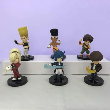 KOF Kyo Kusanagi Iori Yagami Animație Periferice Versiune Q Gacha Papusa figurina Desktop Ornamente