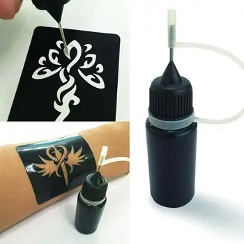 10ml Cutie de Cerneală Tatuaj Temporar Suc de Fructe în condiții de Siguranță rezistent la apa DIY Lichid