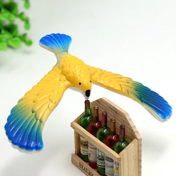 Magie De Echilibrare Pasăre Știință Birou Jucărie De Echilibrare Vultur Noutate Distractiv Pentru Copii De Învățare Cadou Copil Jucărie De Învățământ Cu Piramida Sta,