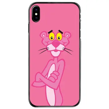 Pantera roz imagini de fundal Hard mobil Caz Acoperire Pentru Apple iPhone 11 12 13 14 Pro Mini MAX 5 5S SE 6 6S 7 8 Plus 10 X XR XS
