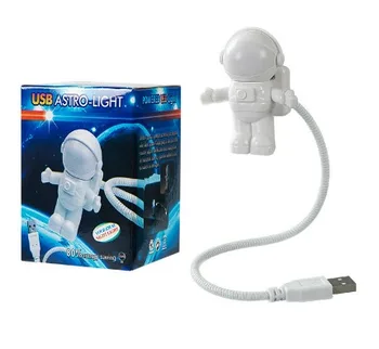 Astronaut Lampa USB 5V Lumina Calda