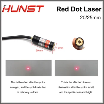 Hunst Red Dot Set de Poziționare Modul Diodă Laser Gravare Dia:20/25mm DC 5V Pentru DIY Co2 Laser Cap