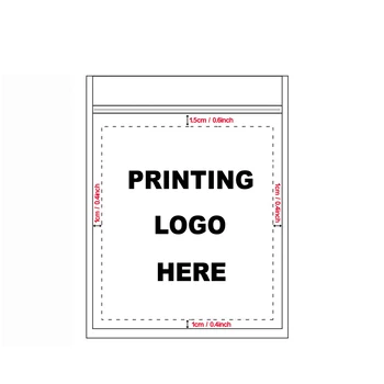 Personalizate, Pungi Imprimate Cu Logo-ul Propriu sau de Design, Aluminiu Folie de Mylar de Blocare Zip Pungi de 1 Partea 1 Culoare Logo-ul de Imprimare MOQ 500pcs