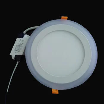 Ultra-Subțire LED Panel Lumina 6W 9W 16W 24W Driver Inclus AC85-265V Rotund Încastrat Plafon Panoul de Lămpi pentru Iluminat interior