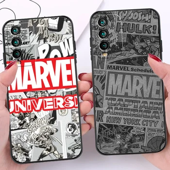 Marvel Avengers LOGO Cazuri de Telefon Pentru Xiaomi POCO F3 GT X3 M3 GT Pro X3 NFC Redmi Nota 9 10 Pro 5G Cazuri Moale TPU Carcasa