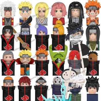 WM blocuri Naruto Mugen Tsukuyomi Ninkai Taisen Akatsuki Sasuke Itachi, Kakashi Obito, Madara mini jucărie acțiune cifre Asambla jucării