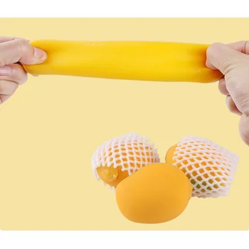 TPR Moale Lipici Simulare Mango Decompresie Jucărie Făină de Ventilare Copii Decompresie Fructe Jucarii