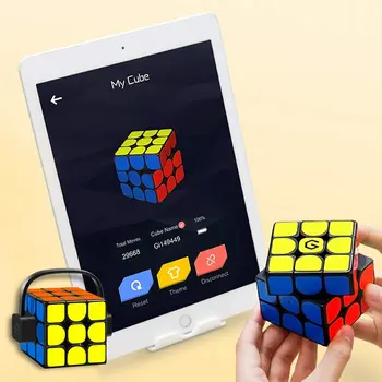 Original Xiaomi YOUPIN Giiker Puzzle Jucarii i3 AI Inteligent Super Cub Inteligent Magic Magnetic Bluetooth APP Sync