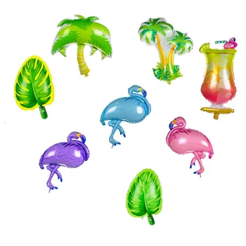 Mari Gonflabile Flamingo Baloane Decoratiuni Partid Consumabile Frunze De Palmier Hawaiian Junglă Decor Ananas Balon D