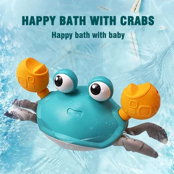 De înaltă calitate pentru copii de mână-de mers pe jos de crab pe plaja jucarii pentru baie și amfibii plin cu jucării pentru copii