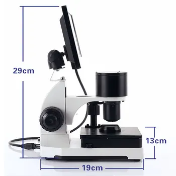 Nailfold Microcirculația Capilară Detector Digital Microscop Microcirculație sîngelui Instrument Display LCD Opțional