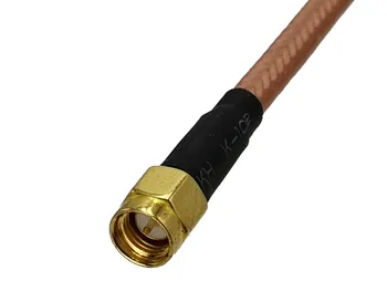 1buc RG142 SMA Plug de sex Masculin să-SMA Male Plug RF Coaxial Conector Coadă Cablu Nou 4inch~5M
