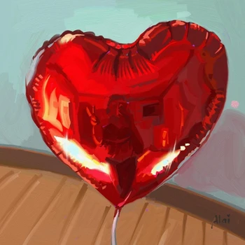10buc Ziua Îndrăgostiților 18inch Red Rose de Aur Dragostea Forma de Inima, Baloane Folie Nunta, Logodna adult Cadouri Balon de Aprovizionare