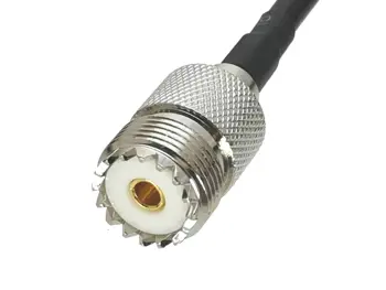 1buc RG58 UHF SO239 de sex Feminin Mufa BNC Male Conector unghi Drept RF Coaxial Jumper Coadă Cablu Pentru Antenă Radio 6 inch~40M