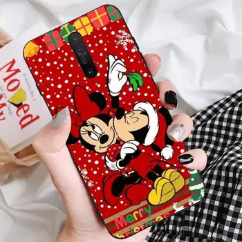 Disney Crăciun Fericit Mickey Minnie Telefon Caz Pentru Redmi 9 5 S2 K30pro Silicon Fundas pentru Redmi 8 7 7A nota 5 5A