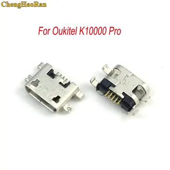 ChengHaoRan 5PCS Pentru Oukitel K6000 K4000 Plus K10000 Pro U22 U20 Plus U15S Micro USB Soclu Jack de Încărcare de Andocare Conector Port