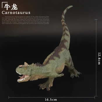 Preistorice de Dinozauri Jurassic World Carnotaurus Dimensiuni Mari Animale Model Figurine din PVC de Înaltă Calitate Pentru Copii-Cadou