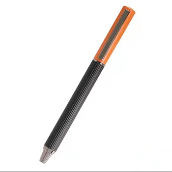 4 BUC roti Stilou Retractabil Extra Fine Penita 0.38 mm, din Metal Mat Negru de Cerneală Stilou cu Convertor pentru Scris