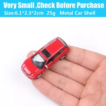 1:72 Scară Drum Semnătura Mic Audi RS4 Sport Wagon Model de Masina de Metal Auto Diecasts & Vehicule de Jucărie Miniaturi De Colectie Roșu