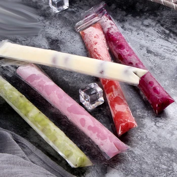 Congelate Lollipop Zdrobit Pungă cu Gheață Gratuit Creative Mucegai de Unică folosință Popsicle Mucegai Sac BPA Gratuit Bomboane Tub Gustare Filtru Sac