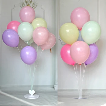 1 Set 7 Tuburi, Baloane Stau Balon Titularul De Afișare Confetti Baloane Copil De Dus Pentru Copii Petrecere De Aniversare De Nunta De Decorare De Aprovizionare