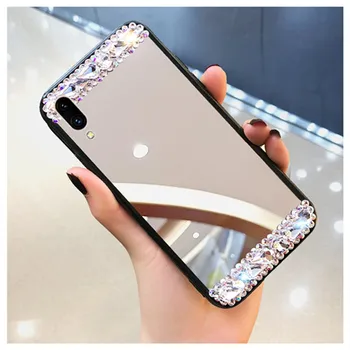 Noul Diamant Oglindă Caz de Telefon Pentru Samsung Plus S20 S21 S22 Nota 20, Ultra Nota 10 Lite M51 A91 A81 A51 A31 A41 A21A21S A01 M60