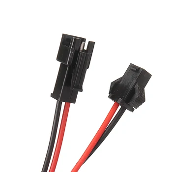 5 Perechi de 100mm 2-Pin SM Dop din PVC din material Plastic Conector Cablu de Sârmă Masculin + Feminin 5 Din Fiecare Conector Pentru instalatii Electrice