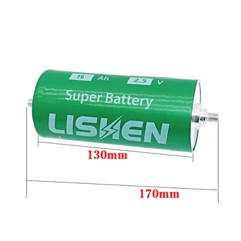 5pcs 2.5 V 16Ah litiu Titanat de Baterie pentru Lishen LTO60144 16000mAh 20C rezistent la temperaturi joase DIY 12v 24v baterii Clasa a