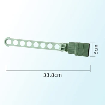 Multi Color Rotativ Butonul Elastic 8-Gaura Cuier De Haine, Mobile Agățat În Aer Liber Fereastra De Uscare Rod