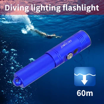 ARCHON V10S lanterna LED-uri de scufundări lanterna CREE XML U2 chip de LED-uri, MAX 860 lm scufundări lanterna scufundări subacvatice lanterna lumina se arunca cu capul
