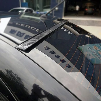 XF Universele Spoiler Acoperiș Autocolant Auto 1,5 M Auto-Styling 5D Cauciuc, Fibra de Carbon Coada Aripa Solderen Diy Refit Pentru Jaguar