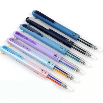 Culoare 3-În-1 Multicolor Pen 0.5 mm Retractabil Gel Stilou cu Cerneală pentru Scris Școală Drăguț Papetărie, Accesorii de Birou Penne Scuola