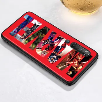 Marvel Avengers Telefon Caz Pentru Xiaomi Mi 12T 12S 12X 12 11 11T 11i 10T 10 Pro Lite Ultra 5G Funda husa Silicon Funda