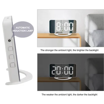 Ceas Cu Alarmă Cu Pat Agitator Super Tare Ceas Cu Alarmă Cu Pat Agitator Vibrator Ceas Deșteptător Super Tare Digital Dormitor Ceas Mare