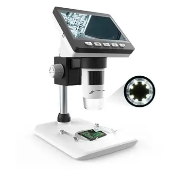 1000X HD1080P 4.3 Inch LCD Microscop Digital Portabil Desktop Microscop, Lupă Lupă Suport de Set de 10 de Limbi