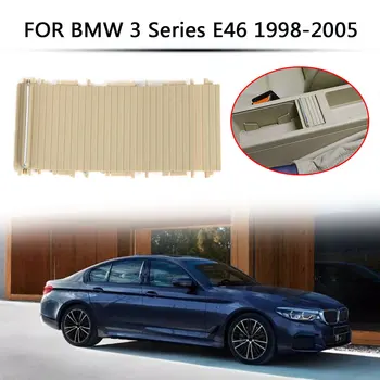 Masina Interior Interior Consola centrala Capac Suport pentru pahare Placă de Alunecare cu Role Orb pentru BMW E46 Seria 3 1998-2005 51167038333 Accesoriu