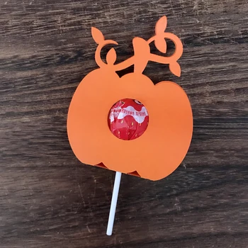 Halloween Dovleac Lollipop Suport De Metal De Tăiere Moare Relief Pentru Card De Meșteșuguri Diy Scrapbooking Mor Cutter Nou