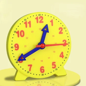 Copii de învățare cognitiv-ceas de timp jucarii educative ora-minute-secunde culoare jucarii pentru copii de educație timpurie didactice