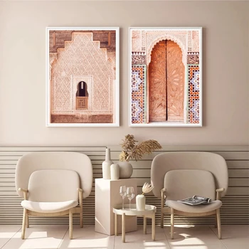 Marocan Arc Usa Veche Clădire Islamică Imagine 5D DIY Diamant Pictura Burghiu Plin de Mozaic Imagine cruciulițe Decor Acasă Cadou