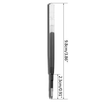 G2 Gel-Rezerve de Cerneală pentru Retractabil Gel Ink Pen de 0,5 mm/0,7 mm Punct Albastru/Negru pentru Profesor Elev Lucrător de Birou 10 Pack Y3ND