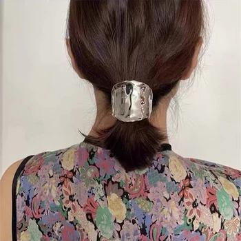 Coreea de Metal Introduce Ac de păr de Înaltă Calitate de Cupru Turnat Concave și Convexe Ambarcațiuni de Păr Catarama Coada de cal Retro Clip agrafă de Păr Clip de Păr