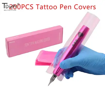 50-200PCS Tatuaj Pen Acoperă - Denergy Tatuaj Pen Mașină Saci de Unică folosință Cartuș Mașină de Tatuaj Mâneci Saci Tip Stilou Acoperă