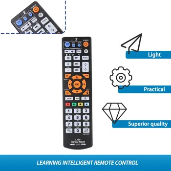 Universal Inteligent L336 IR Control de la Distanță cu Funcție de Învățare Copie pentru TV BIC DVD STAT STB DVB HIFI TV BOX VCR STR-T