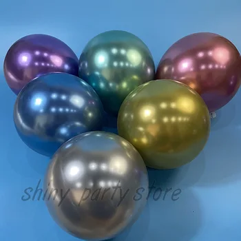 5-18 Inch Metal Îngroșat Baloane Latex Petrecere De Aniversare Pentru Copii Ornamente Nunta, Decorare Botez, Magazin Baloane Aniversare