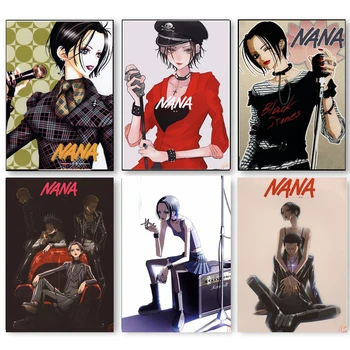 Nana Poster Canvas Arta Pictura pe Perete Imagini HD Printuri Anime Rol Neînrămate Pentru Living Decor Acasă anime estetice decor
