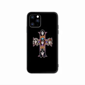 Trupa Rock Guns N Roses Telefon Caz Pentru IPhone 13 Mini 12 11 Pro Max Xs X Xr 7 8 Plus Se 2020 Silicon Coque