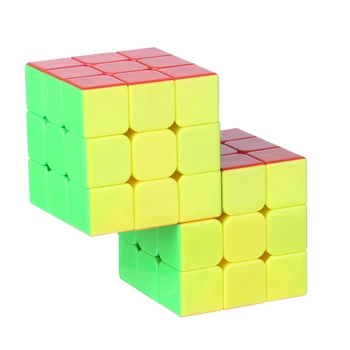 Cub poftă de mâncare Dublu 6x6 3x3 Siamezi Cub Magic pentru Creier de Formare Joc Educativ Jucarii cadou Picătură de Transport maritim - Stickerless