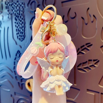2022 Noi Desene animate Figura Anime Kawaii Drăguț Înger PVC Papusa Breloc Sac Breloc Ornament Accesorii, Jucarii Copii, Cadouri de Ziua de nastere